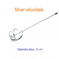 MIXER ELICOIDALE ⌀ 8 cm