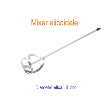 MIXER ELICOIDALE ⌀ 8 cm