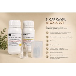 S_CAF CafaSIL - ATOX A 20T - gomma siliconica atossica trasparente